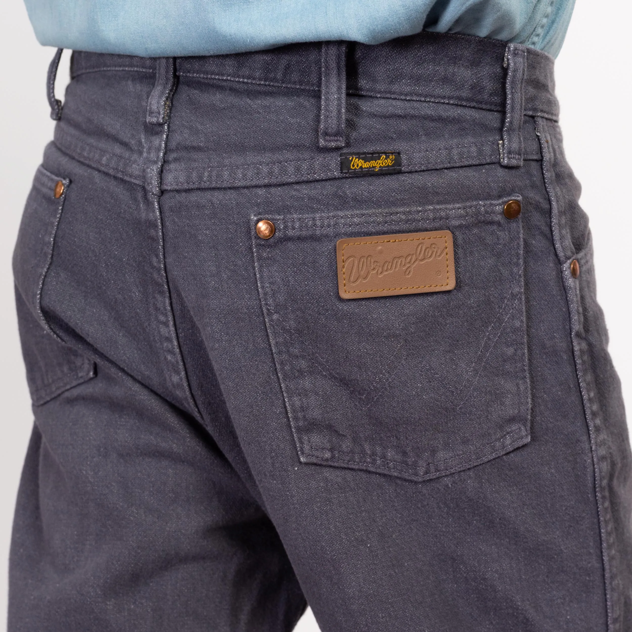 32x32 90s Wrangler Grey Denim Jeans