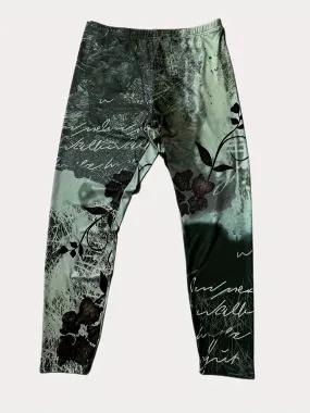 Artistic Print Leggings