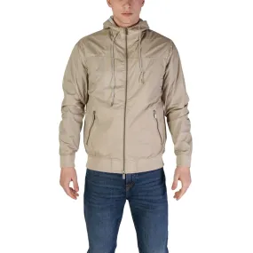 Beige Nylon Jacket