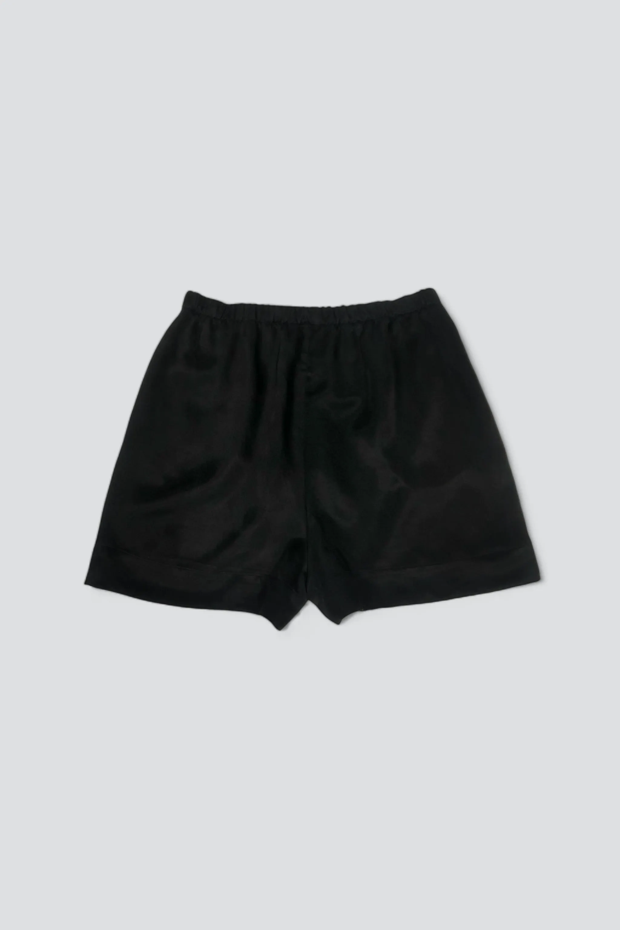 Black Cupro Boxer Short