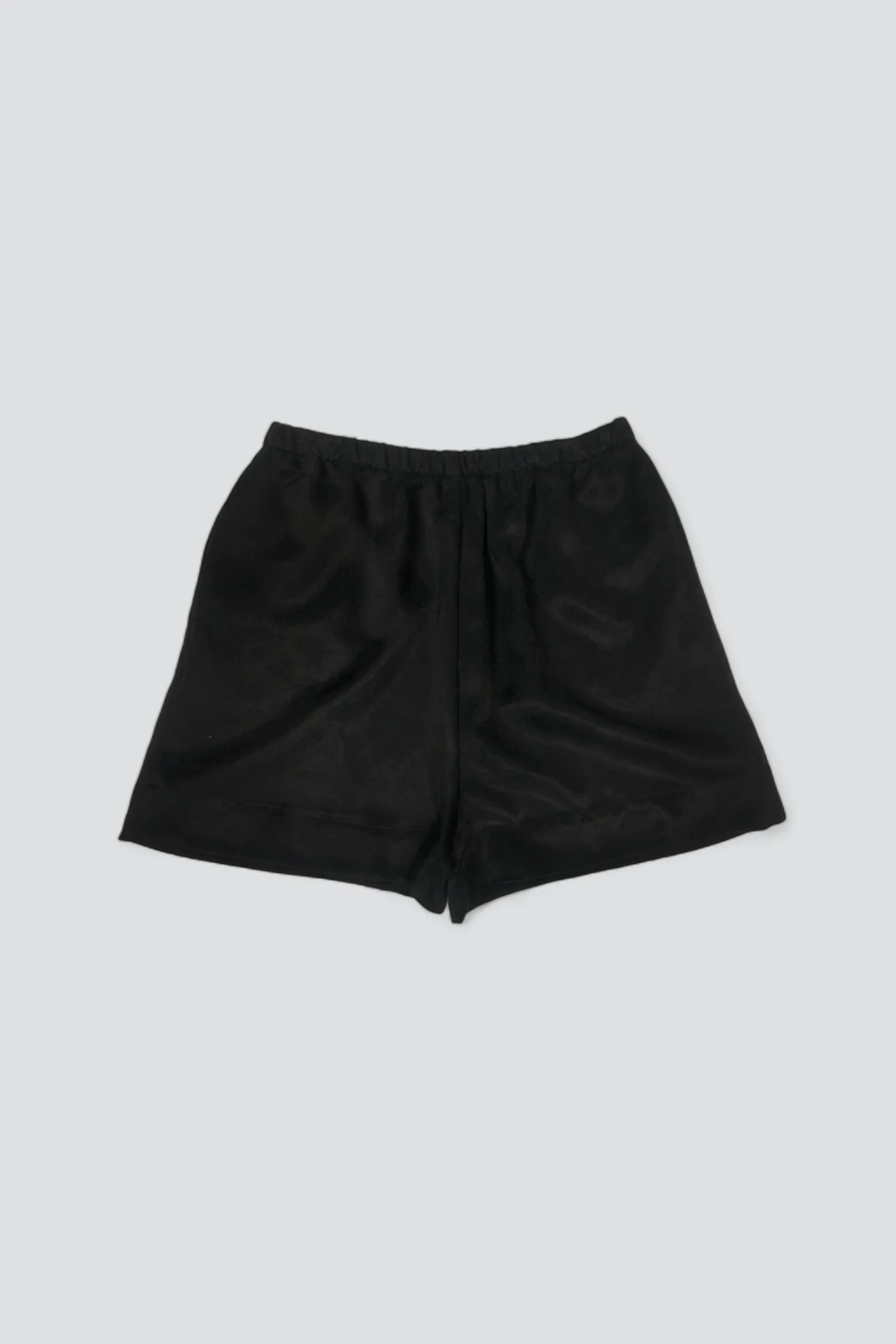 Black Cupro Boxer Short