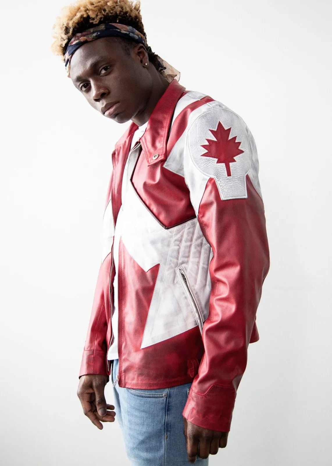 CAPTAIN CANUCK Canadian Flag Stylish JACKET by TJS