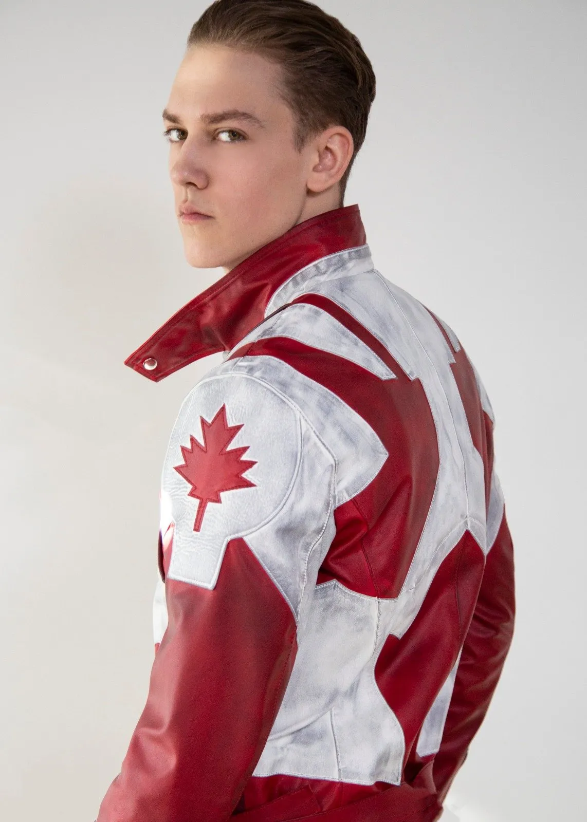 CAPTAIN CANUCK Canadian Flag Stylish JACKET by TJS