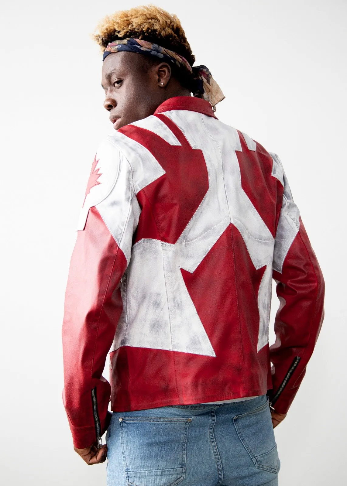 CAPTAIN CANUCK Canadian Flag Stylish JACKET by TJS