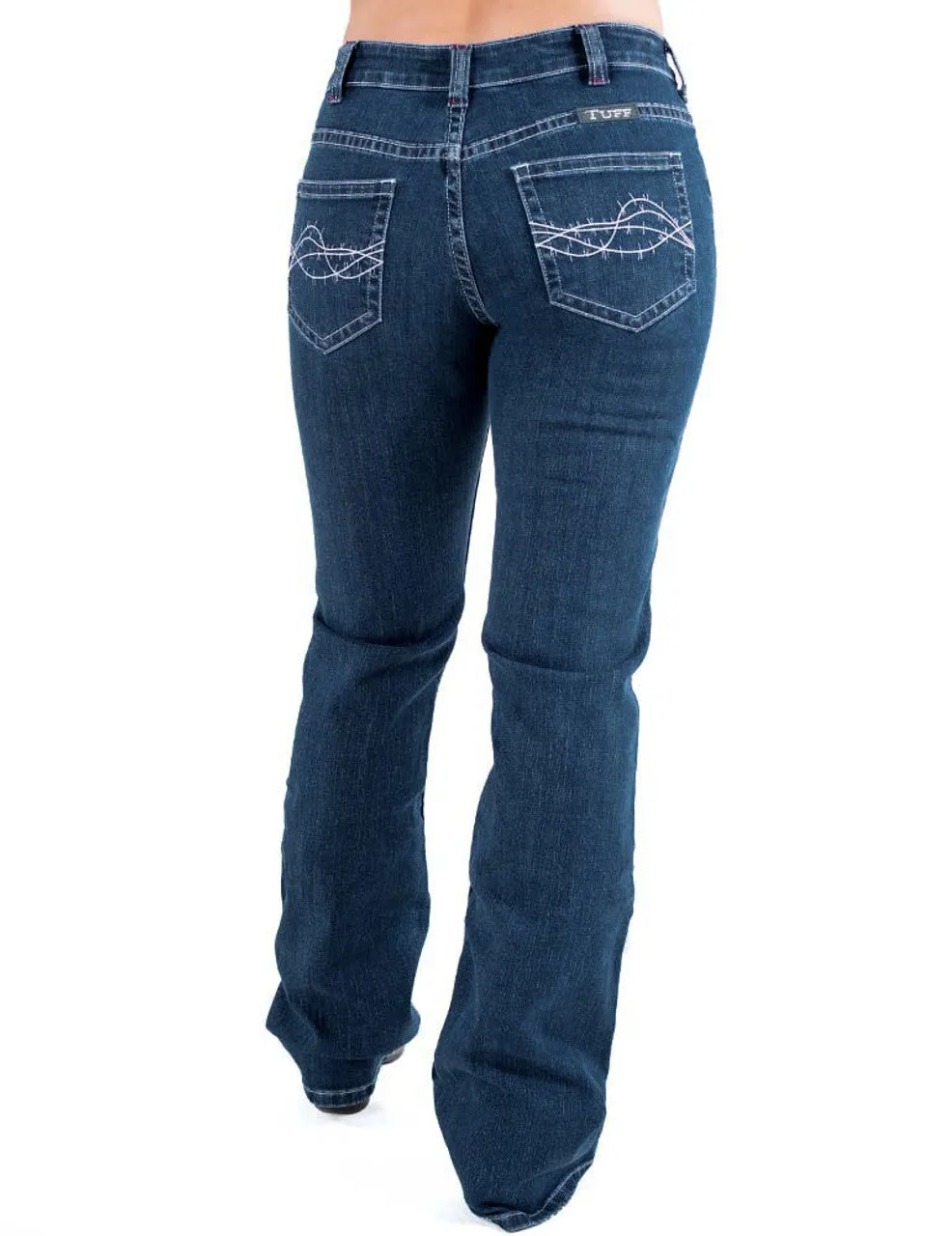 Cowgirl Tuff Ladies Jeans - Natural Waist - Freedom