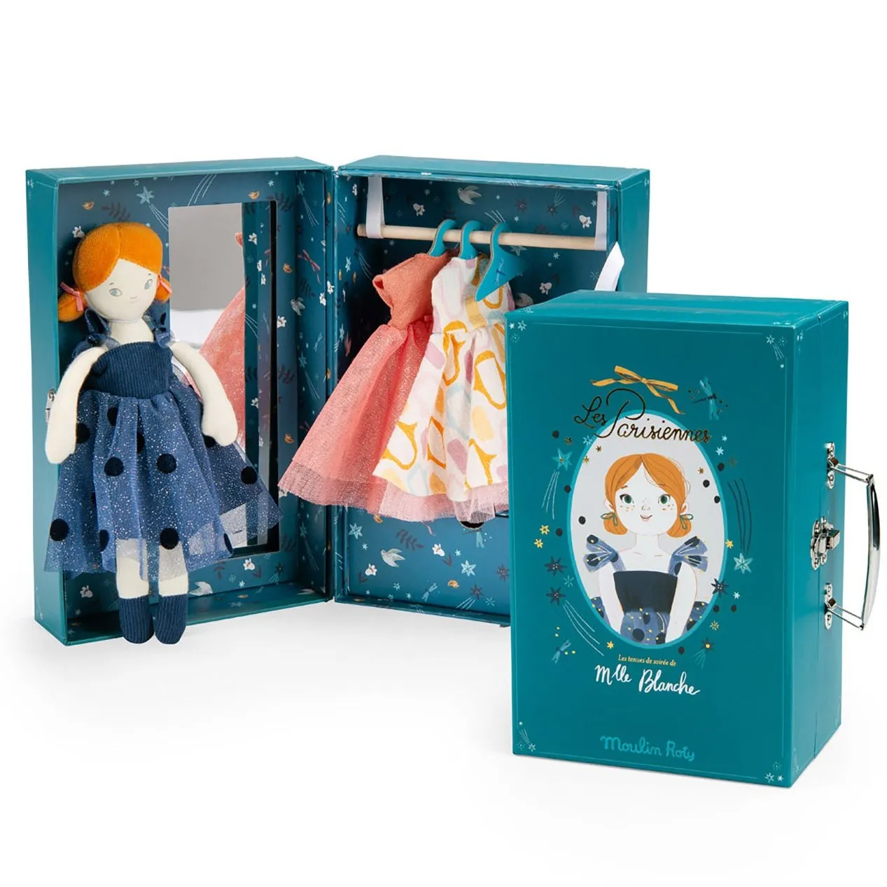 Evening Dresses Suitcase   Doll