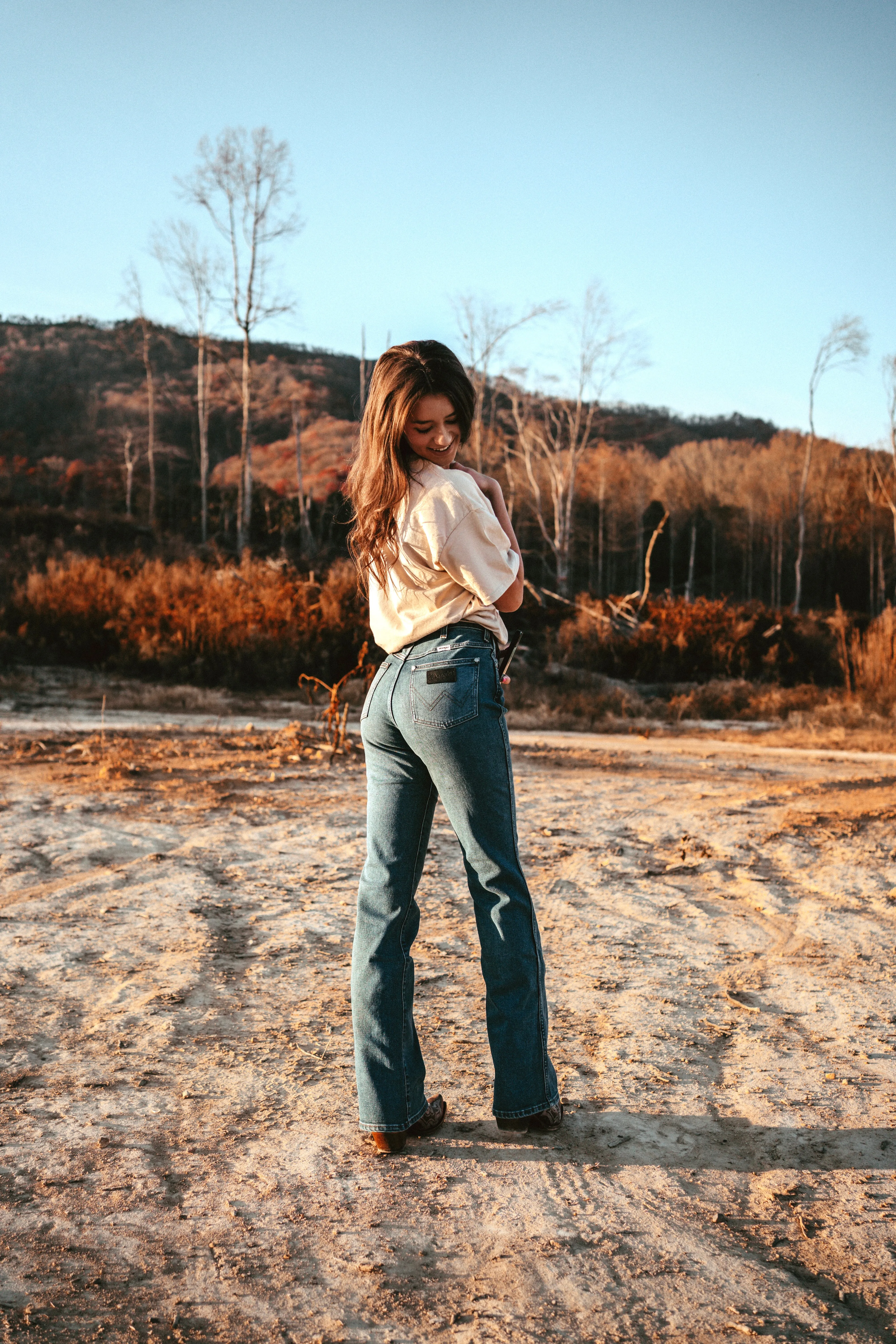 Final Sale ✨ Wrangler Dusty Steel Bootcut