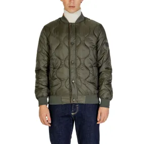 Gianni Lupo Green Polyamide Jacket