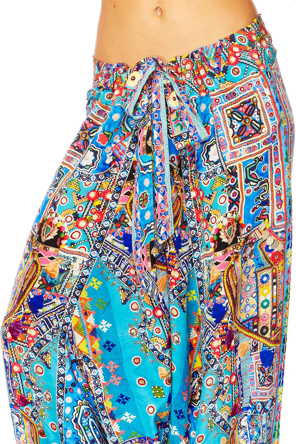 HAREM PANTS CANVAS OF COLOUR