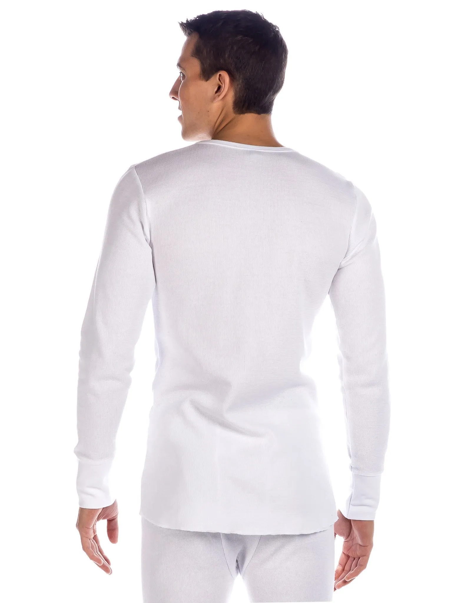 Men's Extreme Cold Waffle Knit Thermal Crew Top