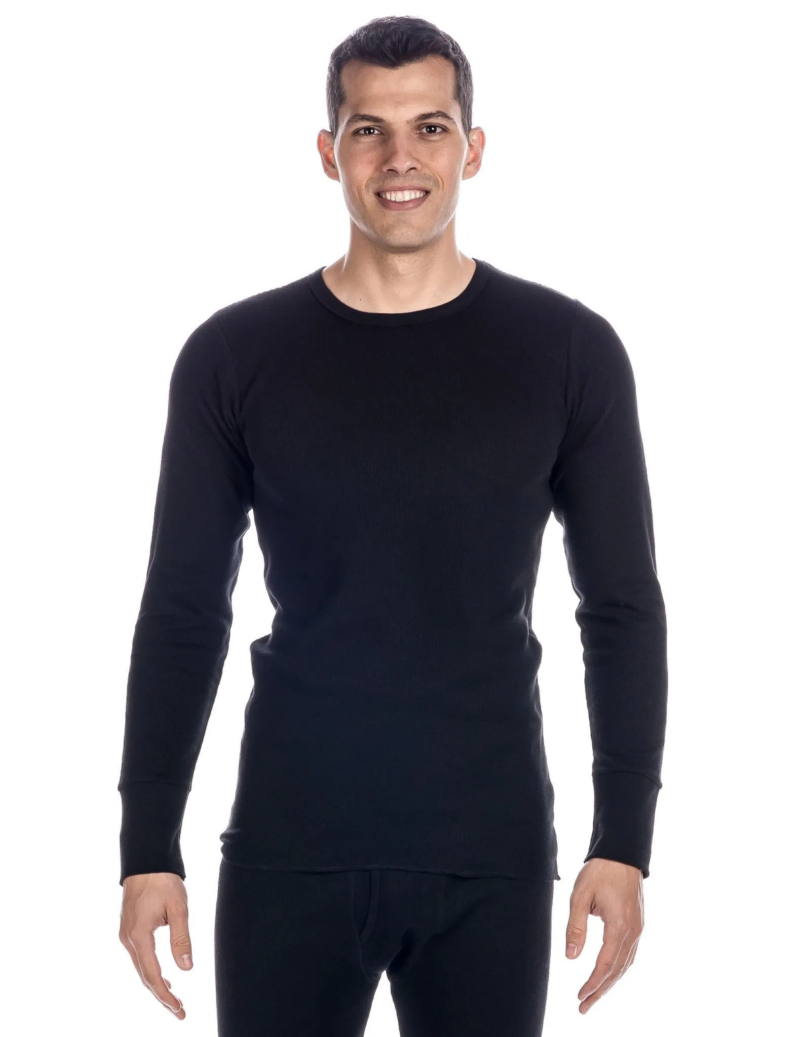 Men's Extreme Cold Waffle Knit Thermal Crew Top