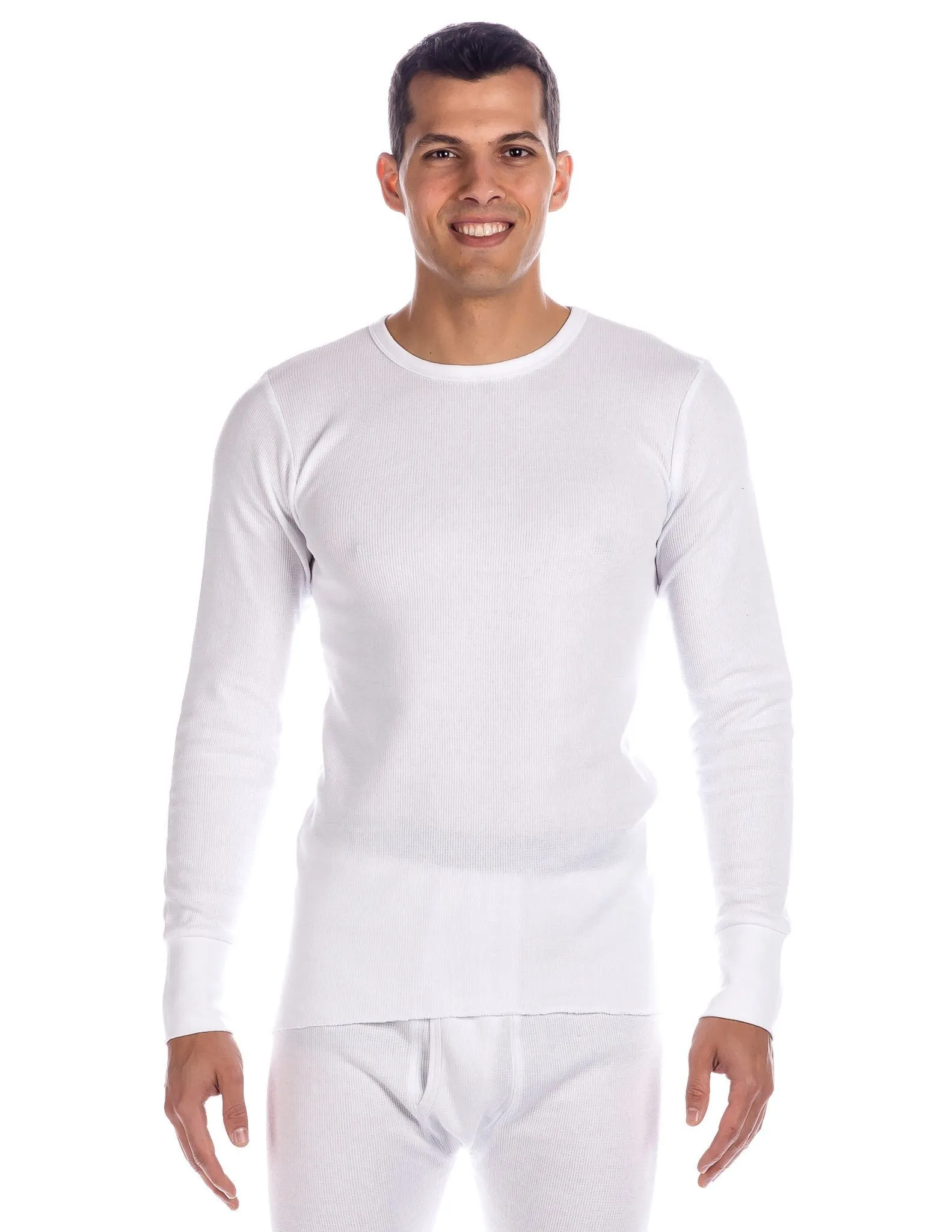 Men's Extreme Cold Waffle Knit Thermal Crew Top