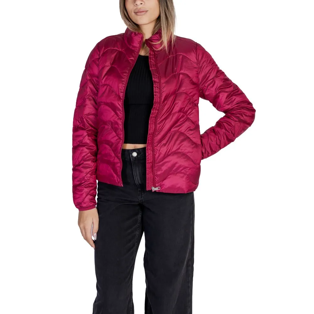 Only Multicolor Polyester Jackets & Coat