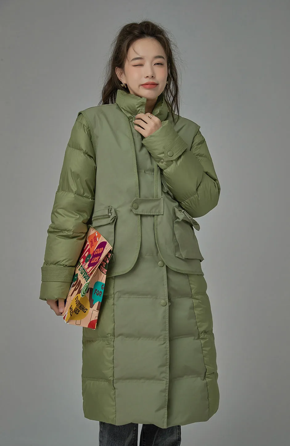 Our Uniqueness Long Padded Coat