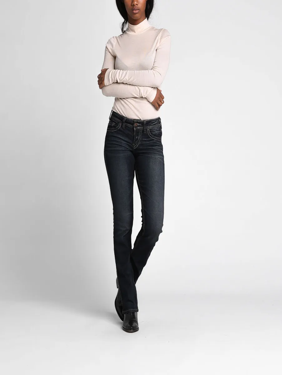 Suki Mid-Rise Slim Boot by Silver Jeans