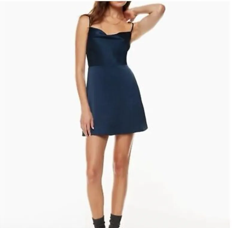 Sunday Best Navi Mini Dress