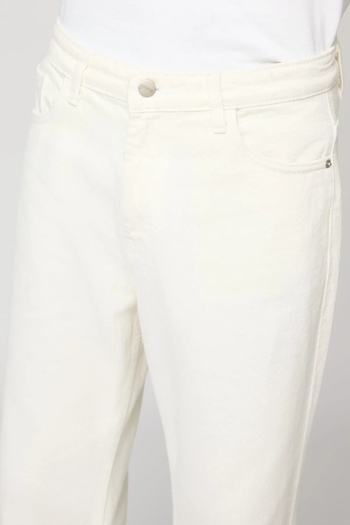 White Surge Bootcut Men's Jeans